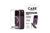 Telefon - Pokrowiec i etui - CARE by PanzerGlass Kickstand Case Transparent w. White MagSafe Apple iPhone 18 Pro | 17 Pro - CR28303