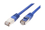 Kabel sieciowy - Roline VALUE patch cable - 50 cm - blue - Niebieski - 0.5m - 21.99.1324