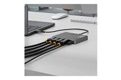 Stacja dokująca - StarTech.com Startech - docking station - USB-C / Displayport - 4 x DP - TAA Compliant - QUAD-USB-DP-ADAPT