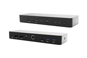 Stacja dokująca - I-Tec - docking station - USB-C / USB4 / Thunderbolt 3 / Thunderbolt 4 / Thunderbolt 5 - 2 x DP Thunderbolt 4 - 1GbE - TB4INTGDUAL4KDOCPD