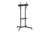 Uchwyty scienne, uchwyty AV i meble AV - Gembird cart - for TV - with caster wheels tilt - Max 45 kg - recommended for 70" - TVS-70T-01