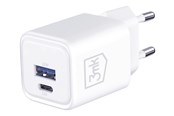 Telefon - Adapter i Ładowarka - 3mk Hyper power adapter - GaN - USB USB-C - 33 watt - 5903108684323