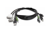 Kabel wyswietlacza - StarTech.com Startech adapter cable - TAA Compliant - 1.8 m - SK2DVI2HDMMKVM06-TAA