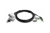 Kabel KVM - StarTech.com StarTech - keyboard / video / mouse (KVM) cable - TAA Compliant - 3 m - SK2DVMMKVM10-TAA