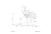 Uchwyty ścienne, uchwyty AV i meble AV - Neomounts DS15-629BL1 stand - for tablet - black - Max 3 kg - recommended for - DS15-629BL1