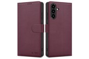 Telefon - Pokrowiec i etui - Tech-Protect Wallet Case for Samsung Galaxy A27 5G - Burgundy - 5906302392582