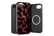 Telefon - Pokrowiec i etui - Tech-Protect  Lamano MagSafe Case for iPhone 16e / 17e - Black & Brown - 5906302392636