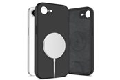 Telefon - Pokrowiec i etui - Tech-Protect Silicone MagSafe Case for iPhone 16e / 17e - Black - 5906302392759
