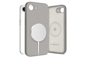 Telefon - Pokrowiec i etui - Tech-Protect Silicone MagSafe Case for iPhone 16e / 17e - Gray - 5906302392766
