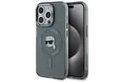 Telefon - Pokrowiec i etui - Karl Lagerfeld KLHMP15XHLSKIK iPhone 15 Pro Max 6.7" black/black hardcase IML Metal Karl Head MagSafe - 3666339284497