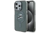 Telefon - Pokrowiec i etui - Karl Lagerfeld KLHMP15XHLSKCK iPhone 15 Pro Max 6.7" black/black hardcase IML Metal Karl&Choupette Head MagSafe - 3666339284770