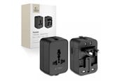 Telefon - Adapter i Ładowarka - Tech-Protect TA300 Travel Adapter EU/UK/AU - Black - 5906302392919