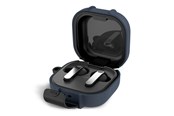 Telefon - Pokrowiec i etui - Tech-Protect Slim Hook Case for Samsung Galaxy Buds 4 / 4 Pro - Navy Blue - 5906302392964