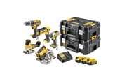 Narzędzia - Dewalt DCK500P3T-QW 11-piece power tool set - DCK500P3T-QW