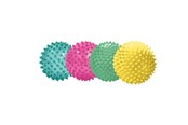 Zabawki dla niemowlat - Edushape Sansebolde transperent 10 cm 4-pak - 19039