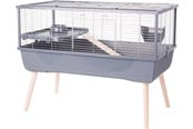 Gryzonie - Zolux Neolife 100 grey - cage for domestic Guinea pig - 205662GRI