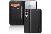Telefon - Pokrowiec i etui - Dux Ducis Hivo Case for Samsung Galaxy S25 Edge with Flip and RFID Protection - Black - 6971824157840