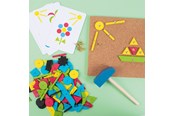 Kreatywne gry - Playbox Kreasæt m/hammer & søm 210 dele - 27143