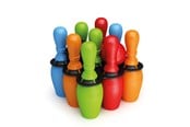 Zabawki na zewnatrz - Adriatic Bowlingsæt m/9 kegler (H:25 cm) & 2 kugler - 13956