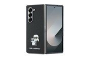 Telefon - Pokrowiec i etui - Karl Lagerfeld Saffiano Metal Pin Case for Samsung Galaxy Z Fold 6 - Black - 3666339322571