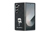 Telefon - Pokrowiec i etui - Karl Lagerfeld Saffiano Ikonik Pin Case for Samsung Galaxy Z Fold 6 - Black - 3666339322588