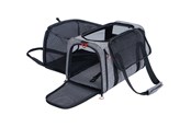 Psy - Zolux NOMAD M dog and cat carrier with extra space 44 × 28 × 28 cm - 3336024030806
