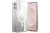 Telefon - Pokrowiec i etui - Ringke Fusion Magnetic MagSafe Case for Samsung Galaxy S25 Edge - Transparent - 8800293854333