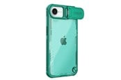 Telefon - Pokrowiec i etui - Nillkin Iceblade Prop Case with Lens Cover and Stand for iPhone 16e / 17e - Green - 6902048296336