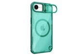 Telefon - Pokrowiec i etui - Nillkin Iceblade Prop Magnetic Case with Stand for iPhone 16e / 17e - Green - 6902048296398