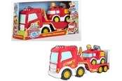 Samochody i pojazdy - Teamsterz Tiny Push & Go Fire Transporte - 1425086