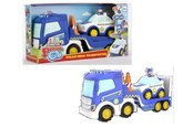 Samochody i pojazdy - Teamsterz Tiny Push & Go Police Transporter - 1425085