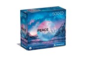 Puzzle - Clementoni Puzzle Peace Collection Light Blue 500 pieces Podłoga - 35116