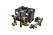 Narzędzia - Dewalt DCK355P2T-QW 3-piece power tool set - DCK355P2T-QW