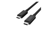 Kable FireWire, ThunderBolt - Belkin CONNECT - Thunderbolt cable - Thunderbolt 5 to Thunderbolt 5 - 1 m - INZ005HQ1MBK