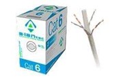 Kabel sieciowy - A-LAN Technologie ALANTEC bulk cable - 305 m - light grey - Szary - KIU6LINKA305
