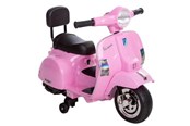 Rowerki i chodziki - Vespa PX150 Ride-On Scooter 6V - Pink - 6950362