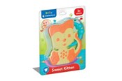 Zabawki dla niemowlat - Clementoni Teething Friend #2 - Sweet Kitten - 17634
