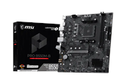 Płyta główna - MSI PRO B550M-B Płyta główna - AMD B550 - AMD AM4 - DDR4 RAM - Micro-ATX - PRO B550M-B