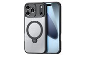 Telefon - Pokrowiec i etui - Dux Ducis Aimo Mag Case with Magnetic Ring and Stand for iPhone 17 Pro - Black - 6971824153361