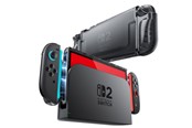 Telefon - Pokrowiec i etui - SUPCASE Crystal Case for Nintendo Switch 2 - Clear and Black - 843439157392