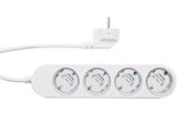 Inteligentny dom - Shelly Power Strip Gen4 White - Listwa zasilająca Wi-Fi i Zigbee - Shelly_PS4_Gen4_w