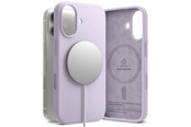 Telefon - Pokrowiec i etui - Ringke Silicone Magnetic MagSafe Case for iPhone 17 - Purple - 8800328811850