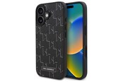 Telefon - Pokrowiec i etui - Karl Lagerfeld Hot Stamp Magsafe iPhone 16 Plus Case - Black - 3666339318536