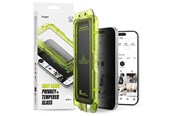 Telefon - szkło ochronne - Ringke Easy Slide 2-pack Privacy Glass for iPhone 17 - Black - 8800328811881