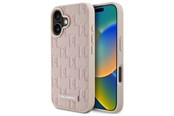 Telefon - Pokrowiec i etui - Karl Lagerfeld Hot Stamp Magsafe iPhone 16 Case - Pink - 3666339318604