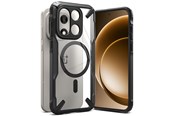Telefon - Pokrowiec i etui - Ringke Fusion X Magnetic MagSafe Case for OnePlus 15 - Clear Black - 8800328814288