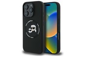Telefon - Pokrowiec i etui - Karl Lagerfeld KLHMP16XSKCHTCK iPhone 16 Pro Max 6.9" black/black hardcase Silicone Karl&Choupette Heads MagSafe - 3666339343408
