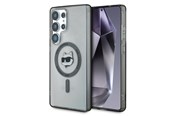 Telefon - Pokrowiec i etui - Karl Lagerfeld Button Choupette Head Printed Logo MagSafe Samsung Galaxy S25 Ultra case black - 3666339449940