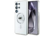 Telefon - Pokrowiec i etui - Karl Lagerfeld Button Karl Head Printed Logo MagSafe Samsung Galaxy S25 Ultra white - 3666339450021