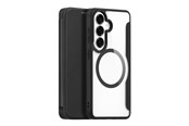 Telefon - Pokrowiec i etui - Dux Ducis Skin X Pro Wallet Case Compatible with MagSafe for Samsung Galaxy S26+ - Black - 6978943385314